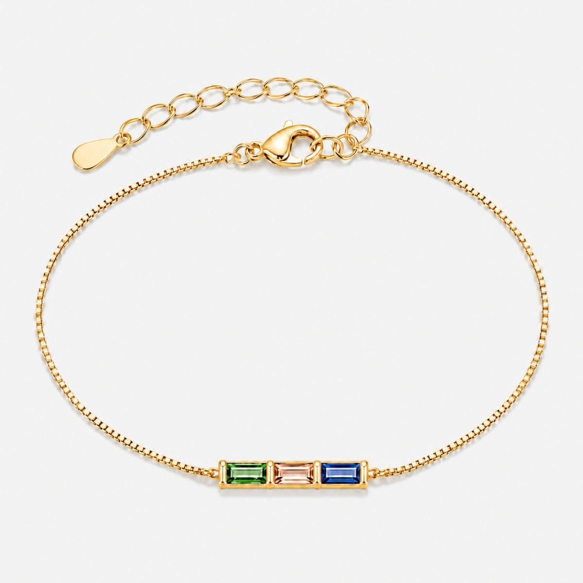 Custom Birthstone Bracelet
