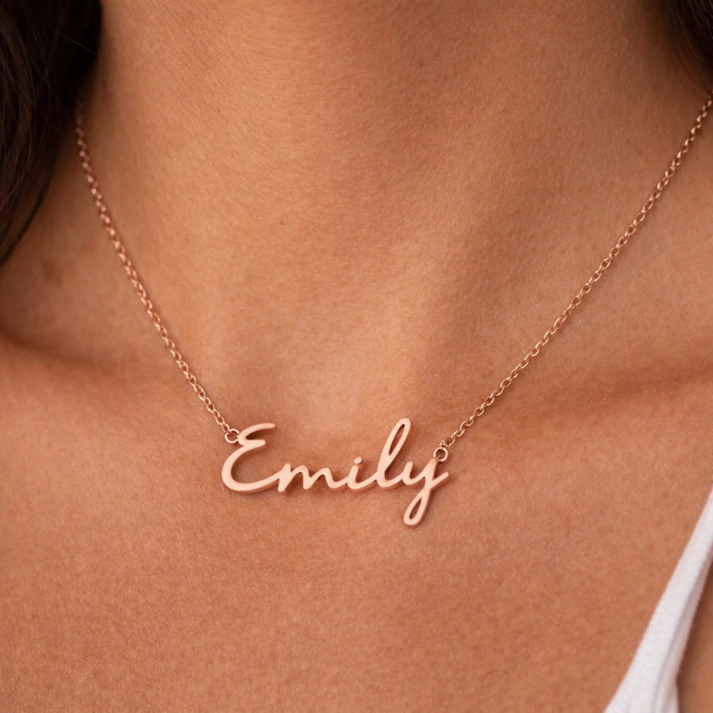 Namensschild-Halskette