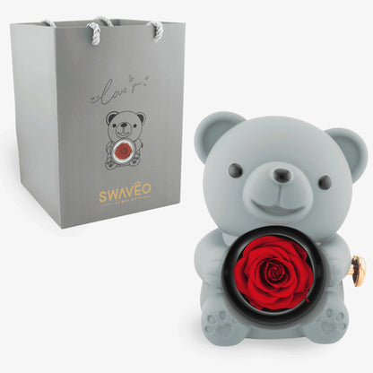 Forever Rose Bear Box – Swaveo Jewelry