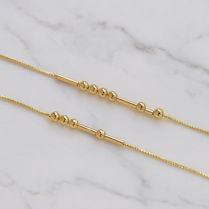 Morse Code Necklace