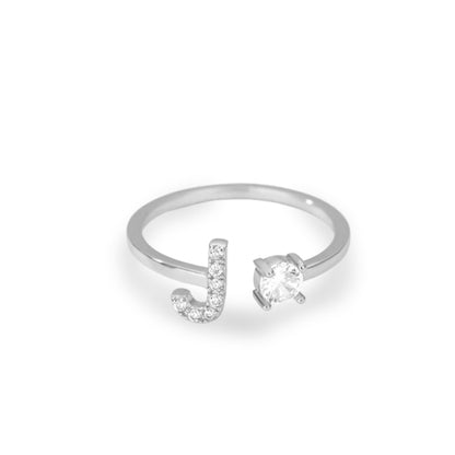 Forever Yours Initial Ring