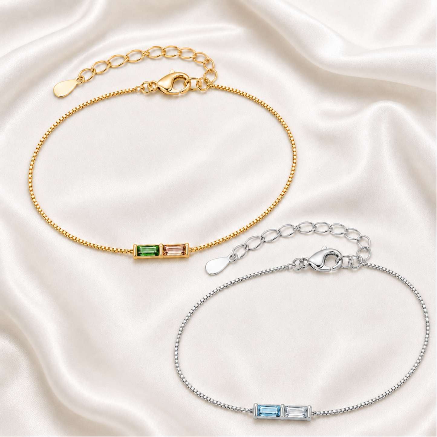 Custom Birthstone Bracelet