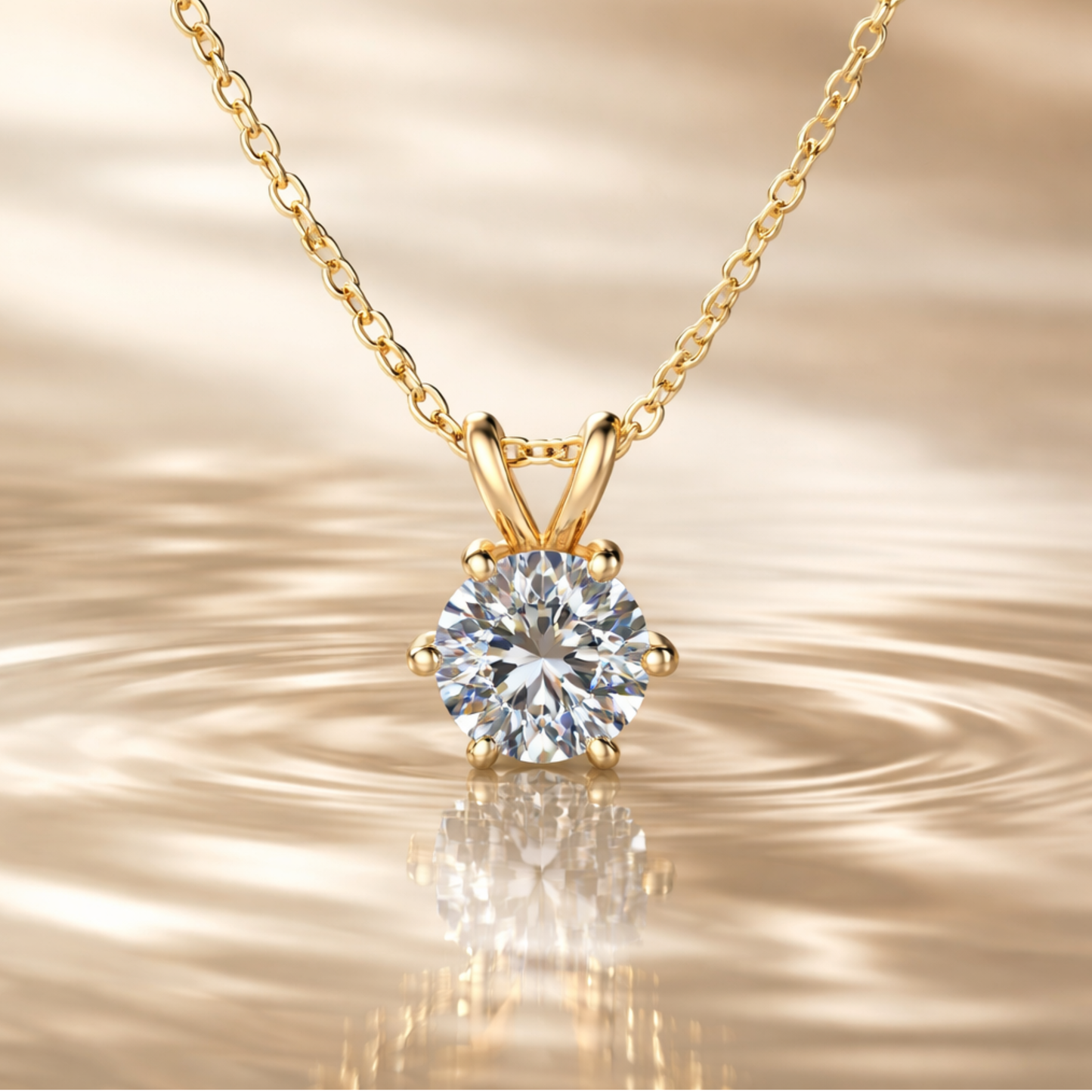 Mit Liebe gebundener Versprechensring