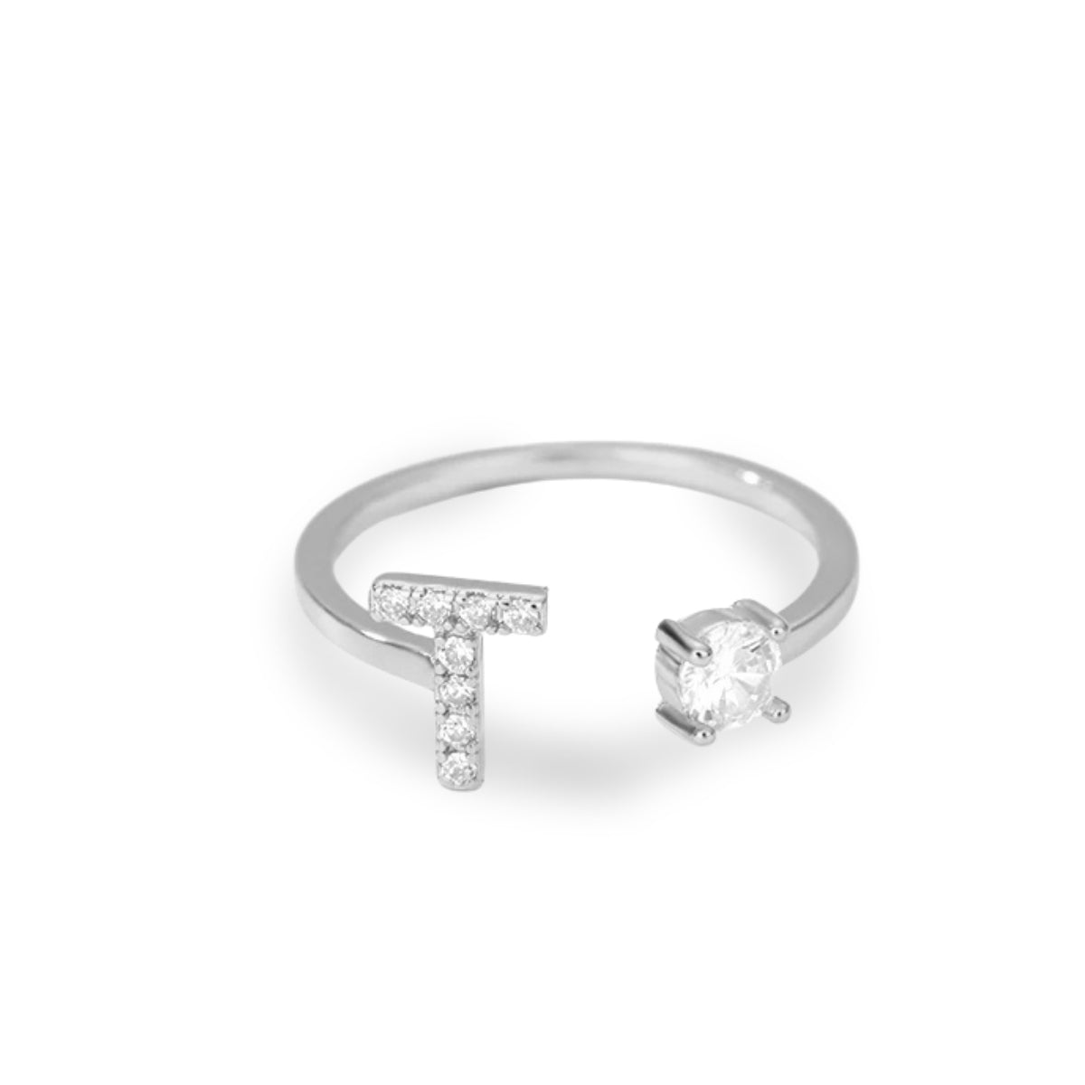 Forever Yours Initial Ring