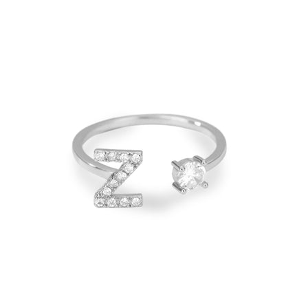 Forever Yours Initial Ring
