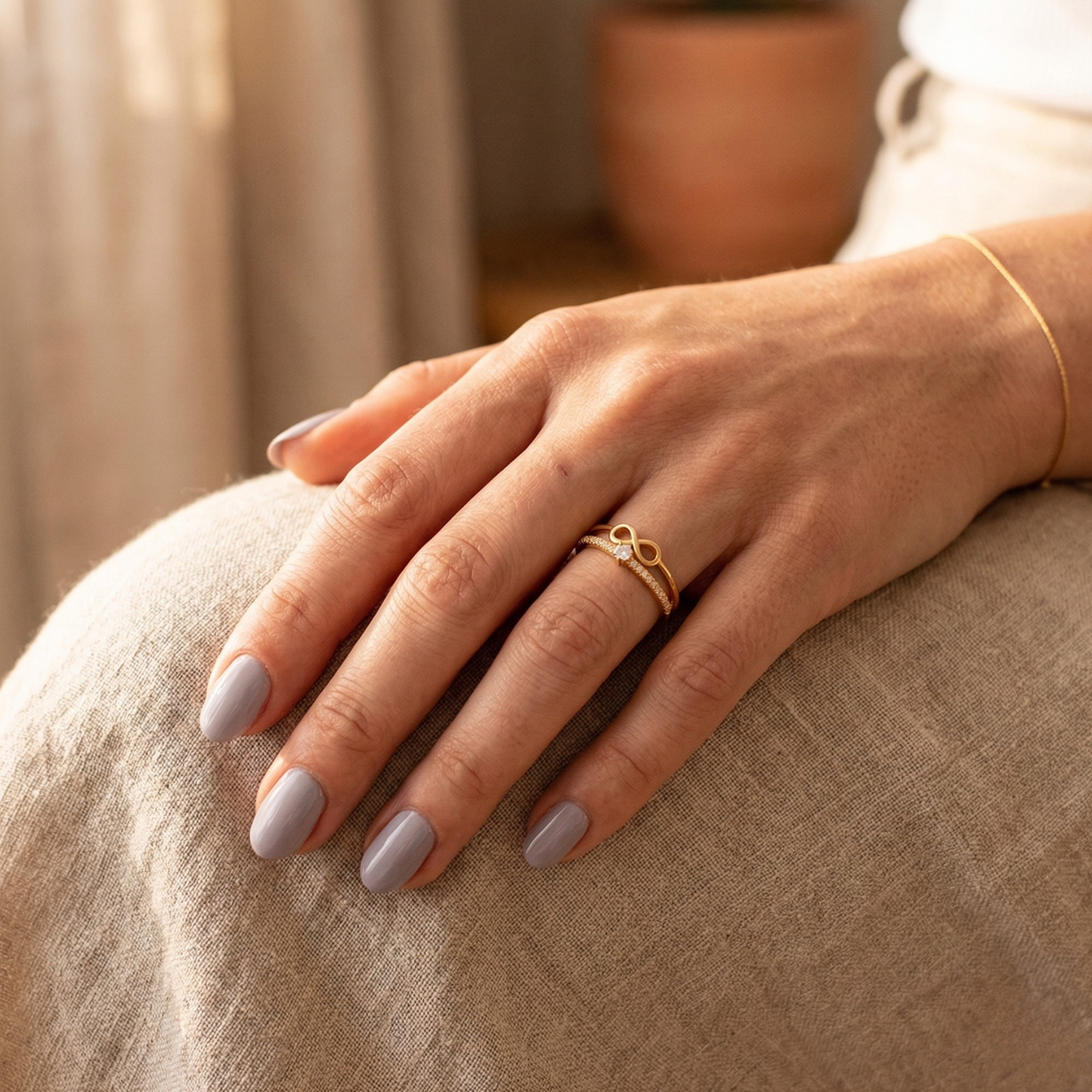 Infinite Love Promise Ring