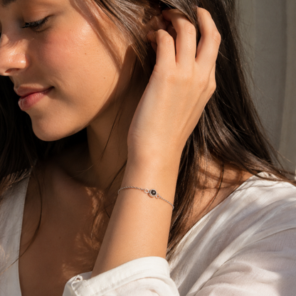 Kettenarmband – mit Fotoprojektion