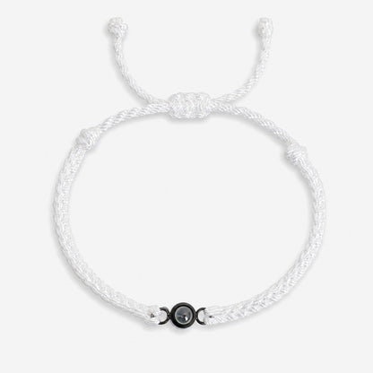 Seilarmband mit Fotoprojektion