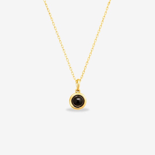 Circle Necklace - W/ Photo Projection