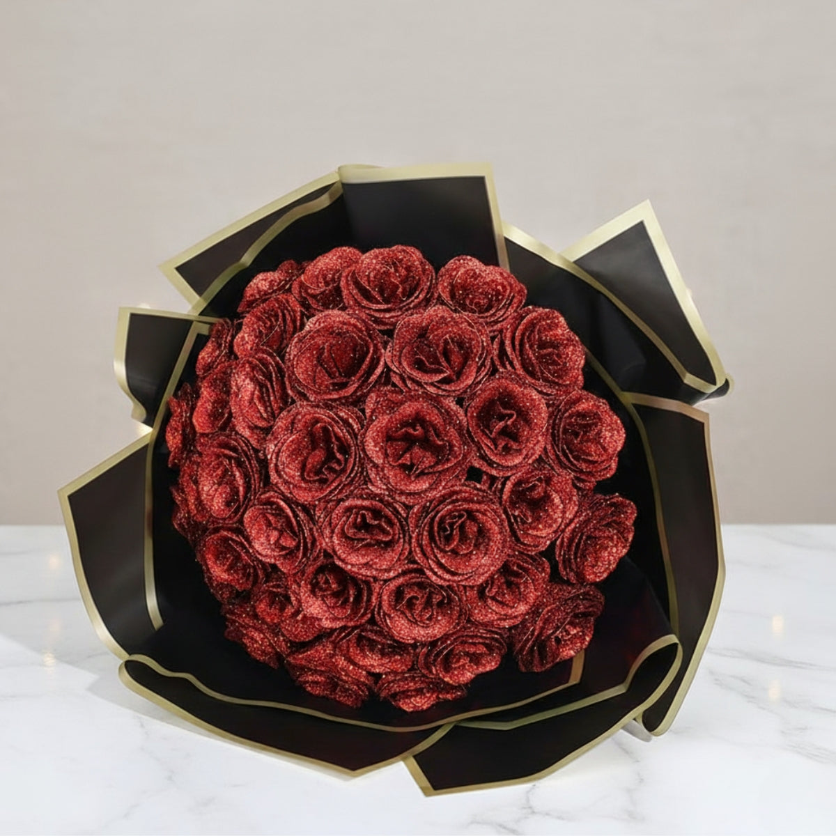 Glitter Rose Bouquet