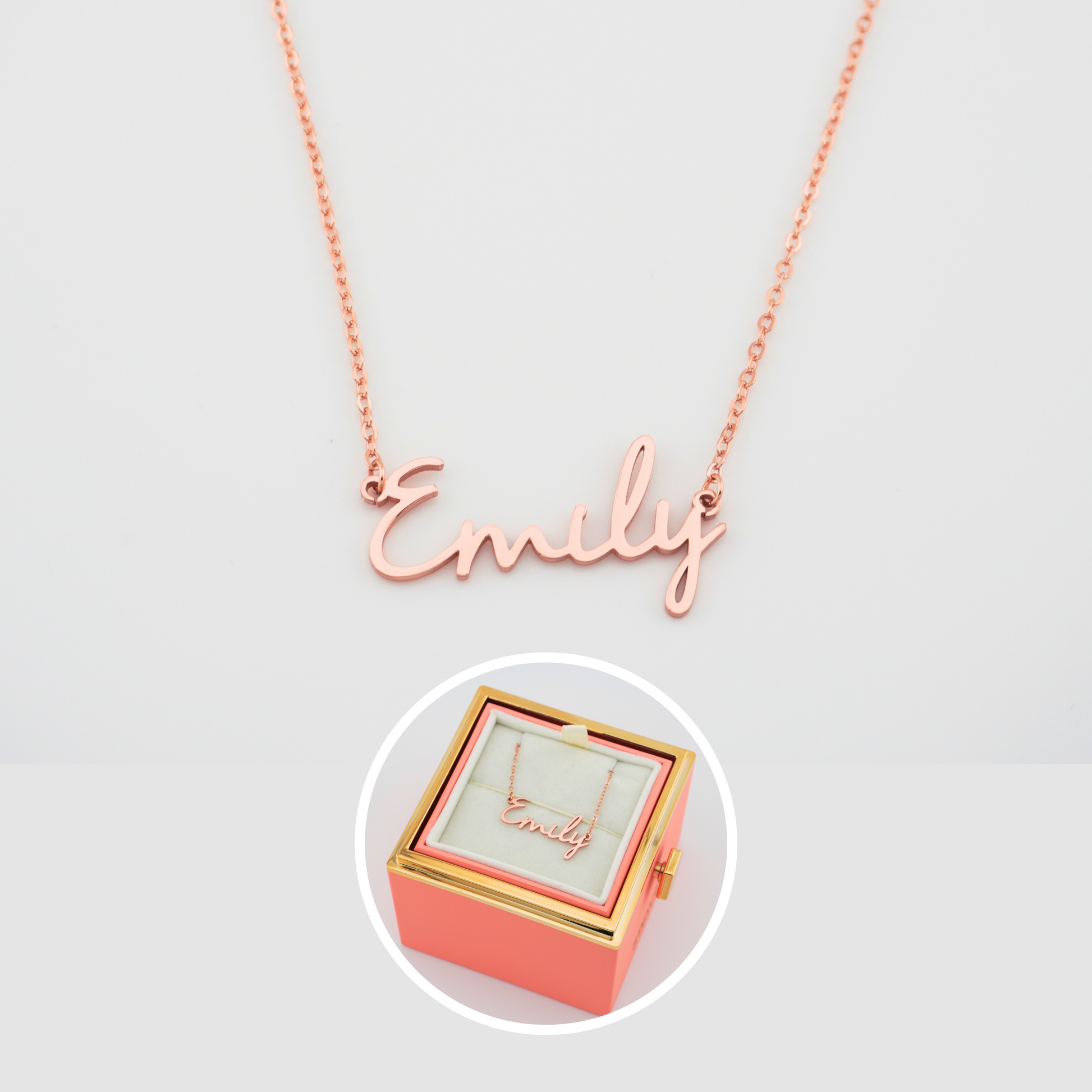 Name Plate Necklace - Swaveo Jewelry