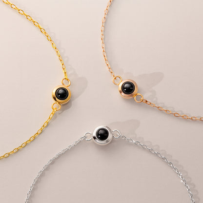Chain Bracelet - W/ Photo Projection
