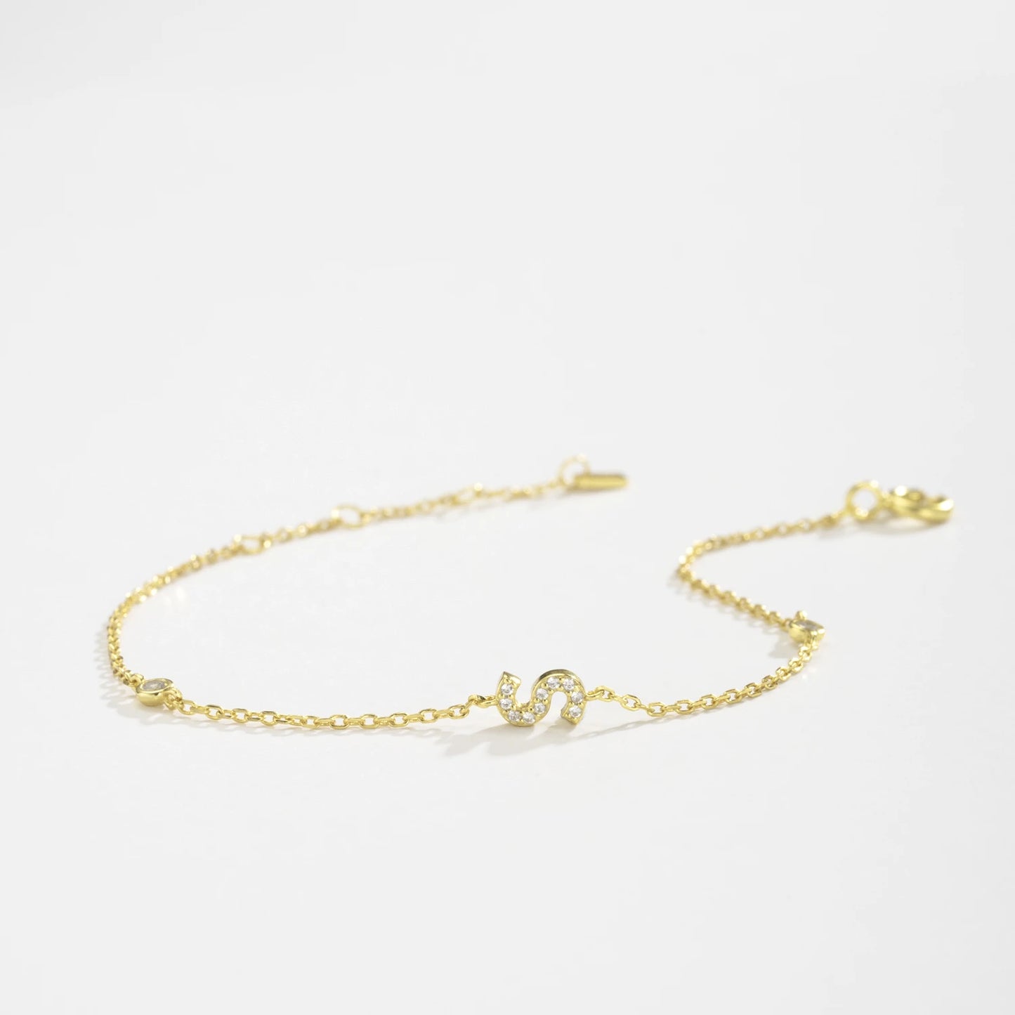 Ivy Initial Bracelet