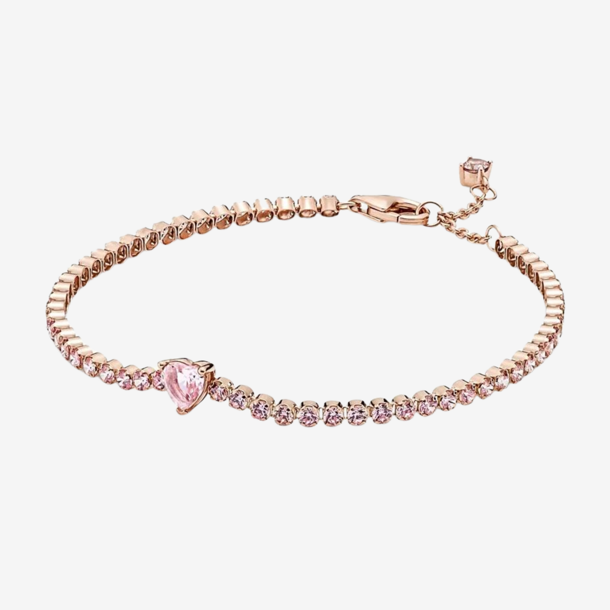 Raised Heart Collection Tennis Bracelet – Swaveo Jewelry