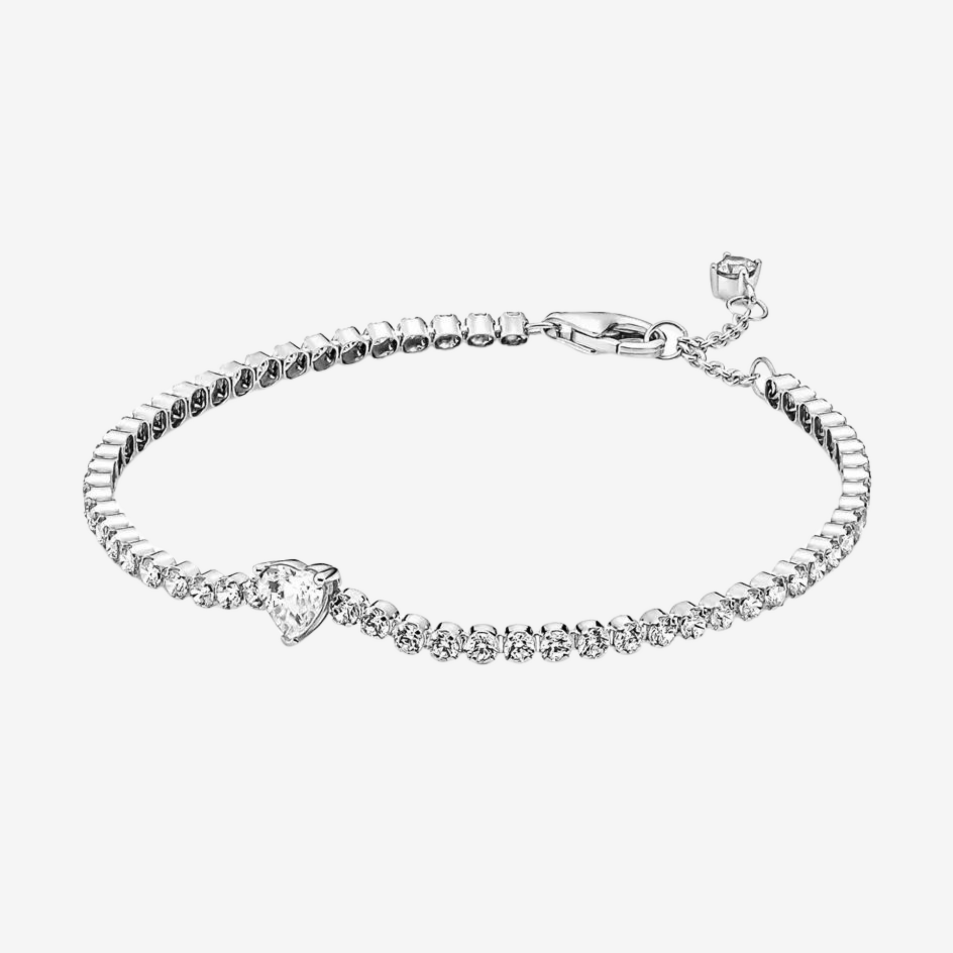 Eternal Heart Tennis Bracelet - Swaveo Jewelry