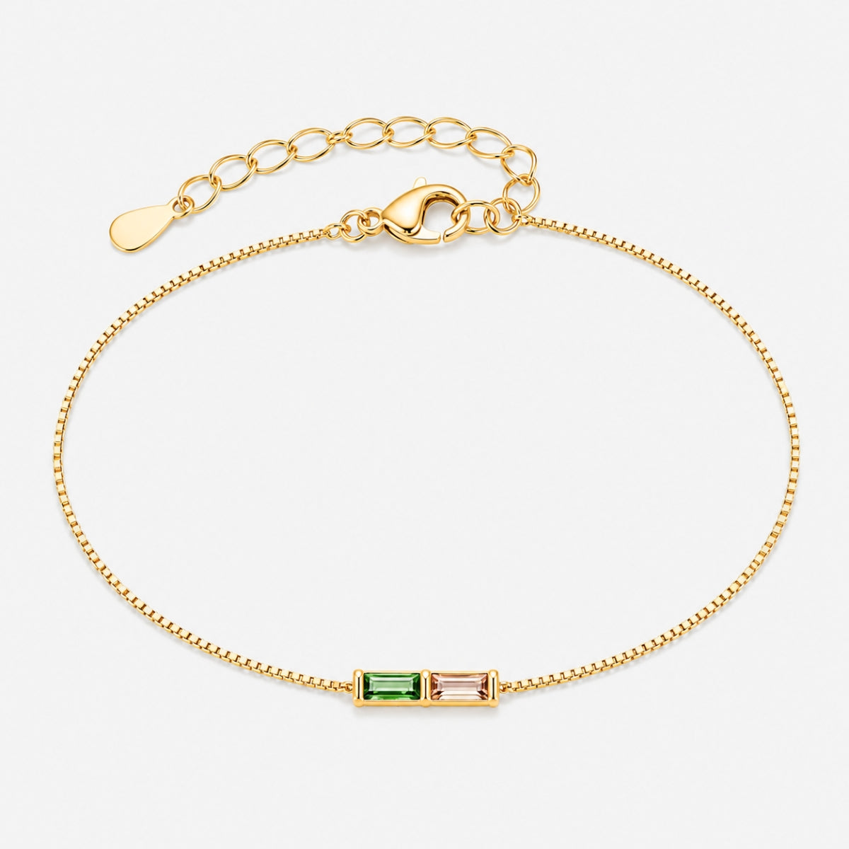 Custom Birthstone Bracelet