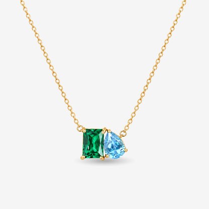 You & Me Birthstone Necklace